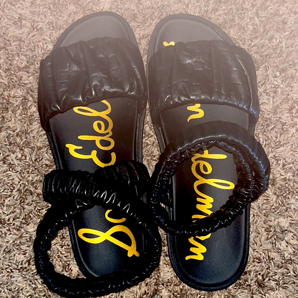 Sam Edelman Velma Black Sandals Size 9